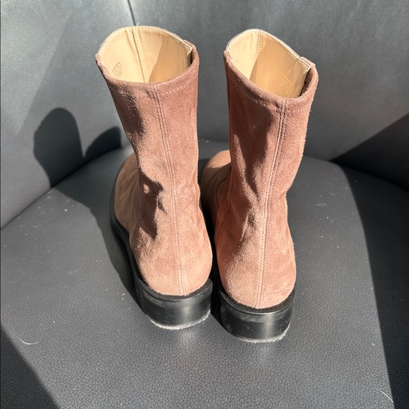 Stuart Weitzman Sadie Ankle Suede Boots - Picture 3 of 7